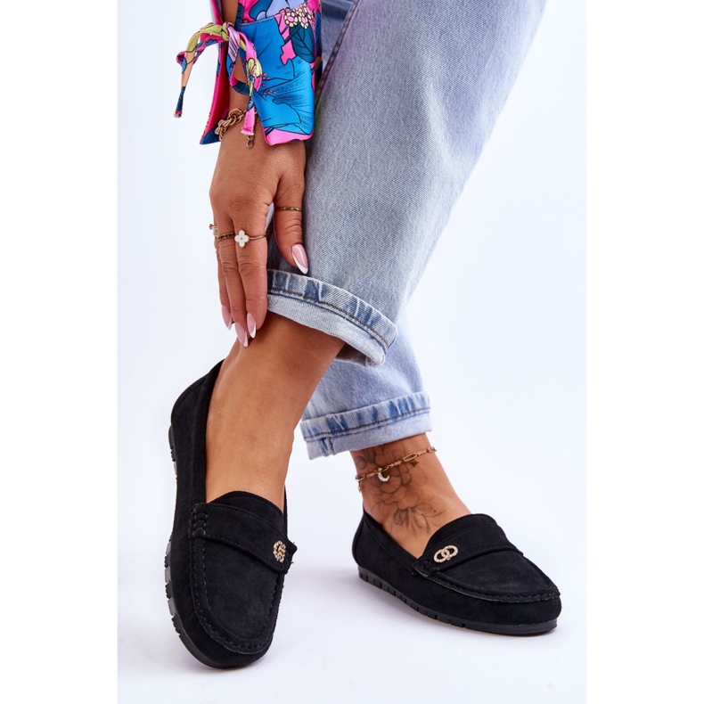 Step in style Mocasines Modelo Castelo JU052 Negro - Paso con estilo 1