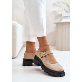 Step in style Zapatos Modelo Plikuria 1813 Beige - Pisa con estilo 2