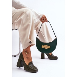 Step in style Salón Modelo Alisa M046 Verde - Paso con estilo 2
