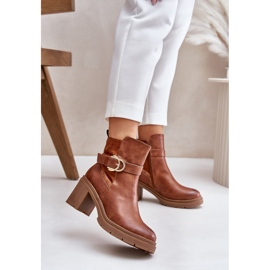 Step in style Botas Modelo Inabelle M767 Camel - Paso con estilo marrón 1