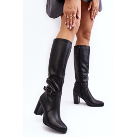 Step in style Botas Modelo Sendilia KZ103 Negro - Paso con estilo 1