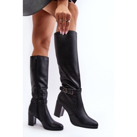 Step in style Botas Modelo Sendilia KZ103 Negro - Paso con estilo 3