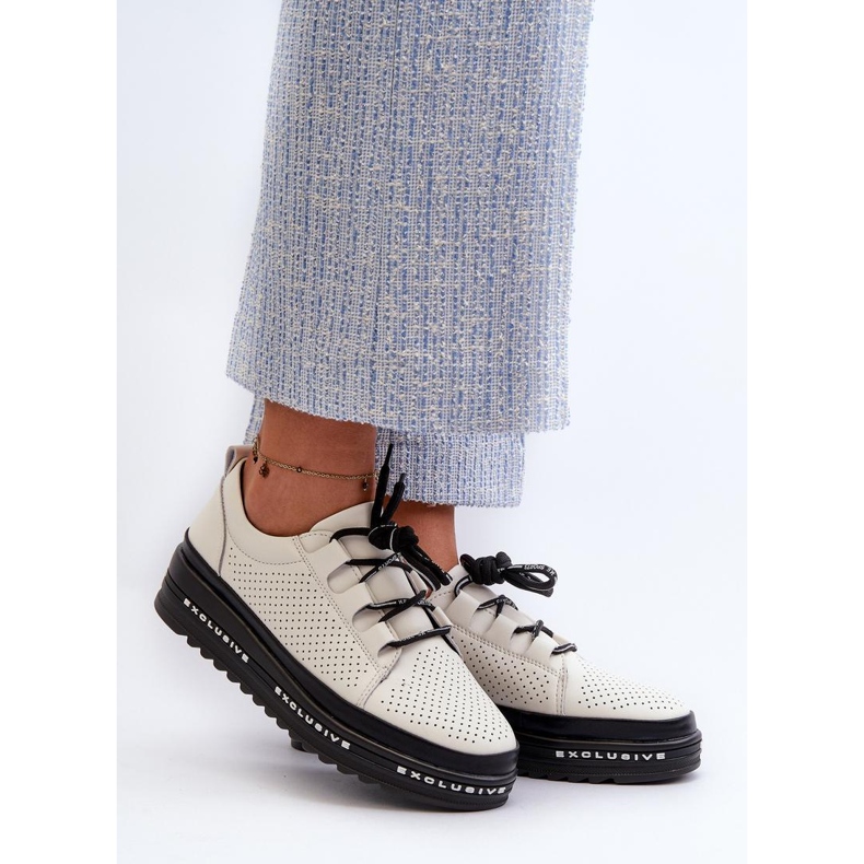 Step in style Zapatos Modelo S.Barski LR769A Beige - Pisa con estilo 1