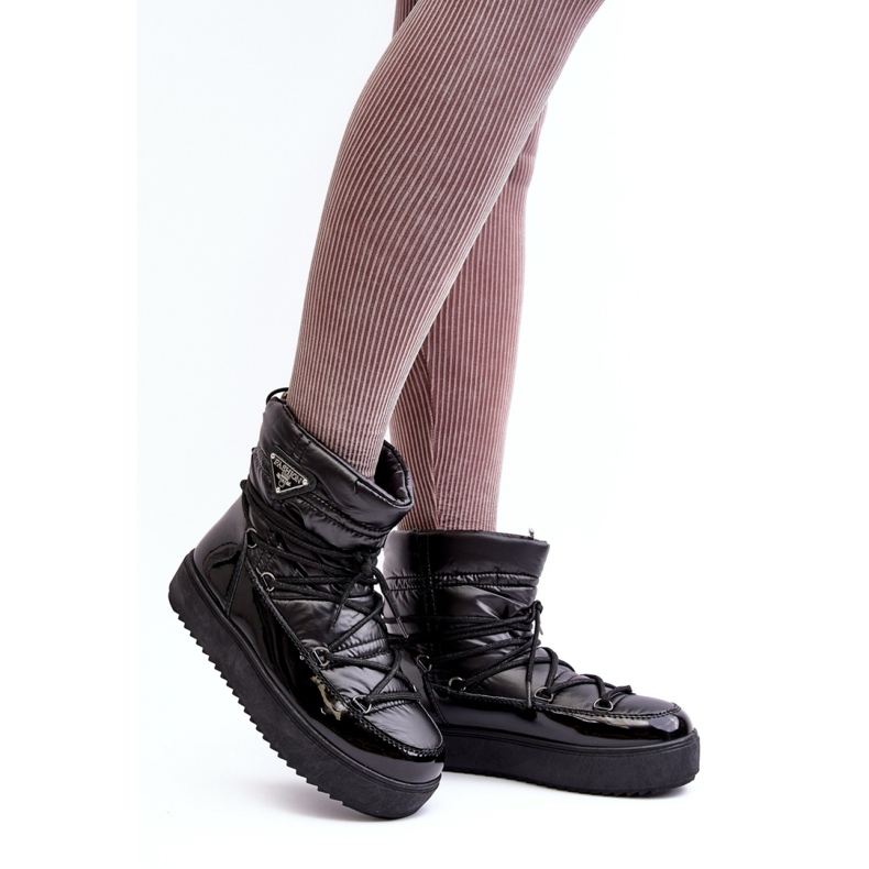 Step in style Botas de nieve Modelo Fleure NB606 Negro - Paso con estilo 1