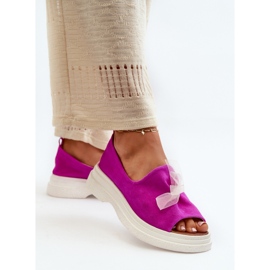 Step in style Sandalias Modelo Zazoo 2939 Fucsia - Pisa con estilo rosado 2