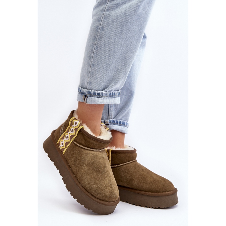 Step in style Botas de nieve Modelo Vebissat W5829 Verde - Paso con estilo 1 Step in style Botas de nieve Modelo Vebissat W5829 Verde - Paso con estilo 1