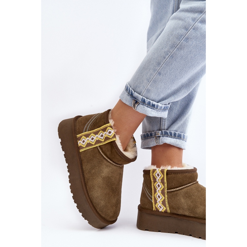 Step in style Botas de nieve Modelo Vebissat W5829 Verde - Paso con estilo 2 Step in style Botas de nieve Modelo Vebissat W5829 Verde - Paso con estilo 2