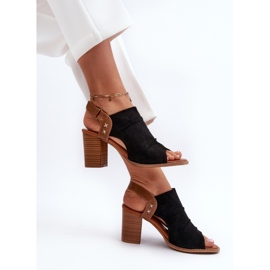 Step in style Sandalias Modelo Rosca 24SD35-7184 Negro - Pisa con estilo 1 Step in style Sandalias Modelo Rosca 24SD35-7184 Negro - Pisa con estilo 1