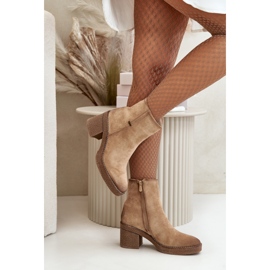 Step in style Botas Modelo Arkesia KE219 Beige - Pisa con estilo 1 Step in style Botas Modelo Arkesia KE219 Beige - Pisa con estilo 1