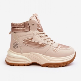 Step in style Botas Modelo Lee Cooper LCJ-23-44-1972L Beige - Paso con estilo 3