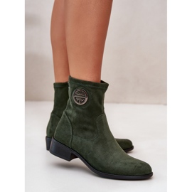 Step in style Botas Modelo Lerioria ASA198-28 Verde - Paso con estilo 3