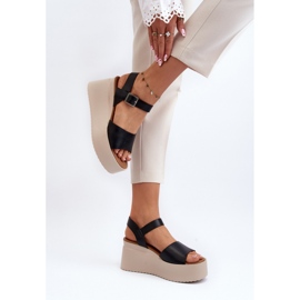 Step in style Sandalias Modelo Geferia PS18 Negro - Pisa con estilo 2