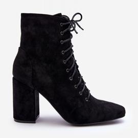 Step in style Botas Modelo Saolio L08-237 Ante Negro - Paso con estilo 3