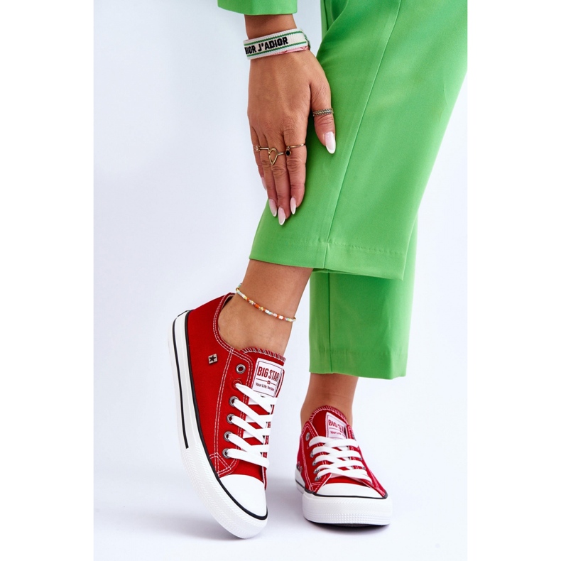 Step in style Zapatillas Modelo Big Star T274020 Rojo - Pisa con estilo 1