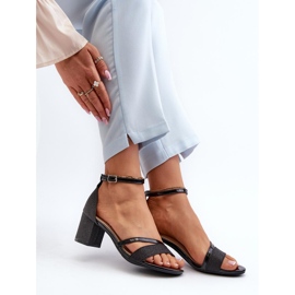Step in style Sandalias Modelo Ploemis 20244 Negro - Pisa con estilo 2