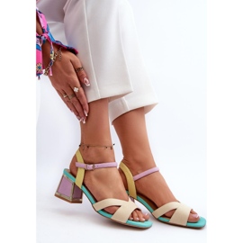 Step in style Sandalias Modelo Da CR482 Beige - Pisa con estilo 2