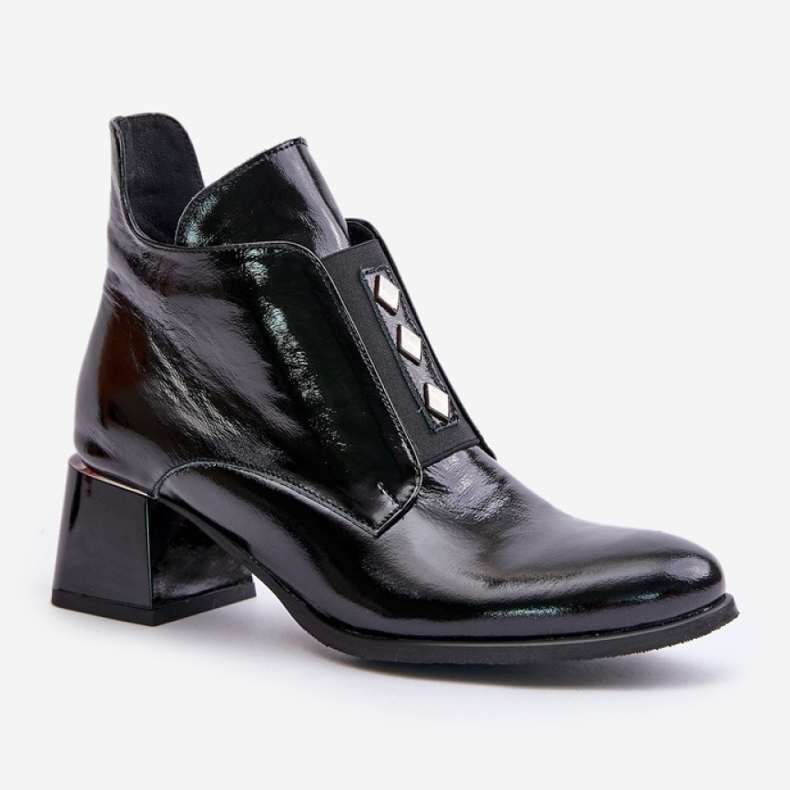 Step in style Botas Modelo Zazoo 60504 Barniz Negro - Paso con estilo 2
