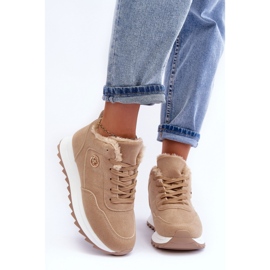 Step in style Zapatillas Deportivas Modelo Adite TL233-63 Beige Oscuro - Pisa con estilo 1 Step in style Zapatillas Deportivas Modelo Adite TL233-63 Beige Oscuro - Pisa con estilo 1