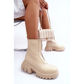 Step in style Botas Modelo Kusma JJ52P Beige - Paso con estilo 2 Step in style Botas Modelo Kusma JJ52P Beige - Paso con estilo 2