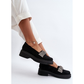 Step in style Mocasines Modelo Zazoo 3419 Ante Negro - Pisa con estilo 1