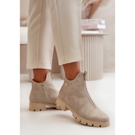 Step in style Botas Modelo Verietta RMR23123-11 Oro - Paso con estilo amarillo 3