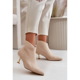 Step in style Botas Modelo Terlena GP13 Beige - Paso con estilo 1