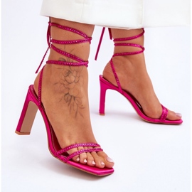 Step in style Sandalias Modelo Nessy H8-508 Fucsia - Pisa con estilo rosa 2