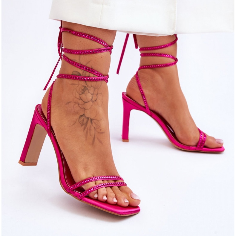 Step in style Sandalias Modelo Nessy H8-508 Fucsia - Pisa con estilo rosa 2
