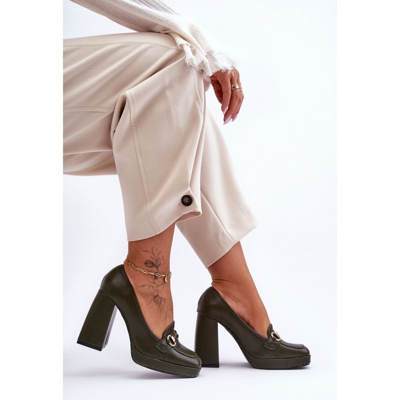 Step in style Salón Modelo Rouse M047 Verde - Paso con estilo 1