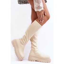 Step in style Botas Modelo Goe MM2N4067 Beige Claro - Paso con estilo 2
