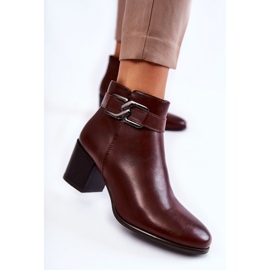 Step in style Botas Modelo Astrid BT604 Marrón - Paso con estilo 3