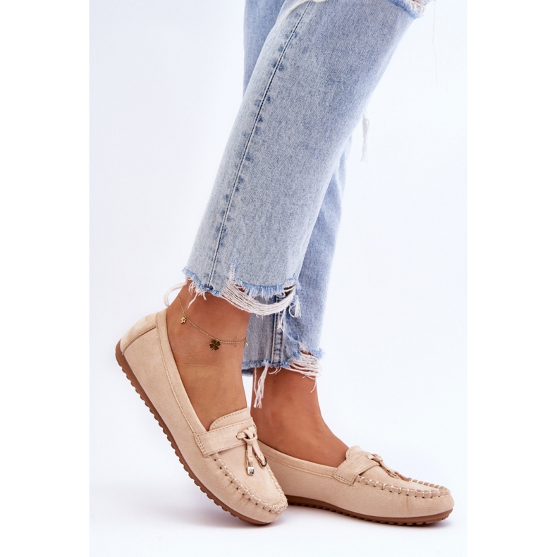 Step in style Mocasines Modelo Good Time ZA28P Beige - Paso con estilo 1
