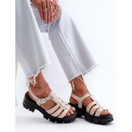 Step in style Sandalias Modelo Zaxy NN285040 Beige Claro - Pisa con estilo 1