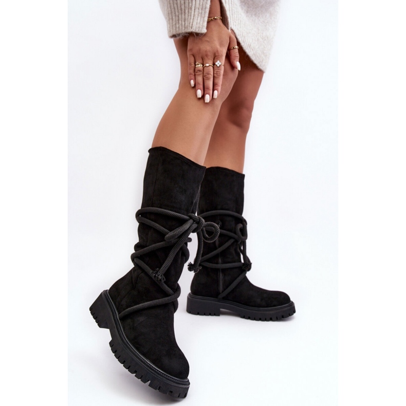 Step in style Botas Modelo Tanive JJ48P Negro - Paso con estilo 2