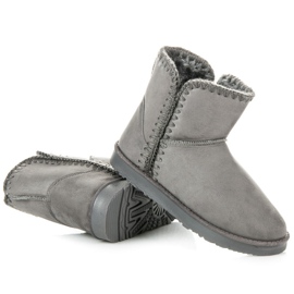 Botas de nieve de ante Kylie gris 5