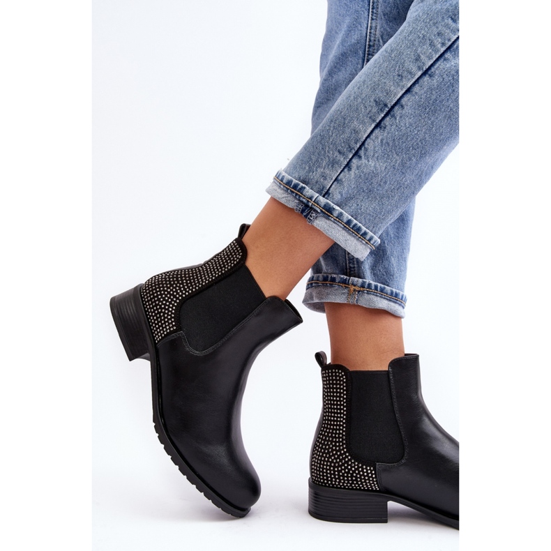 Step in style Botas Chelsea Modelo Donname M679 Negro - Paso con estilo 2 Step in style Botas Chelsea Modelo Donname M679 Negro - Paso con estilo 2