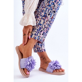Step in style Sandalia Chanclas Modelo Giorgia LS-118 Violeta - Pisa con estilo 1