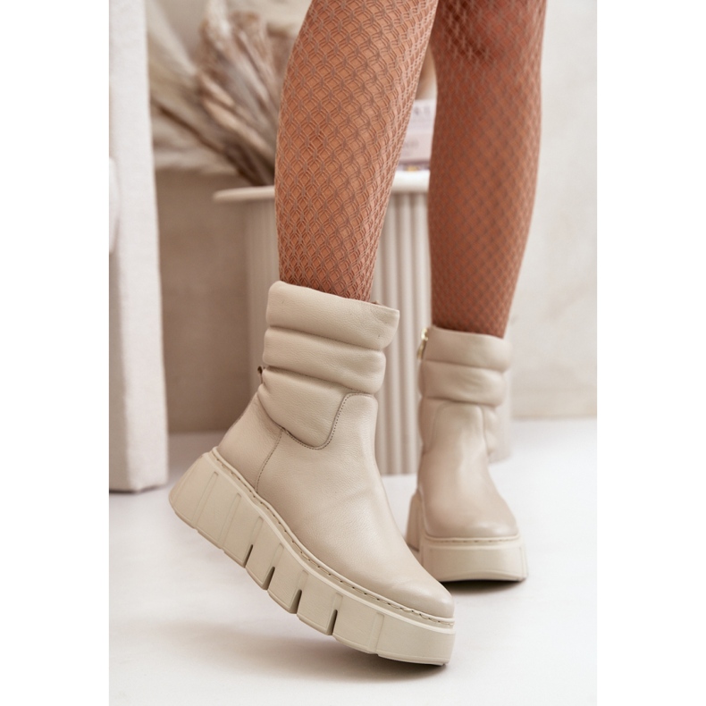 Step in style Botas Modelo Zazoo 60512 Beige Claro - Paso con estilo 2 Step in style Botas Modelo Zazoo 60512 Beige Claro - Paso con estilo 2
