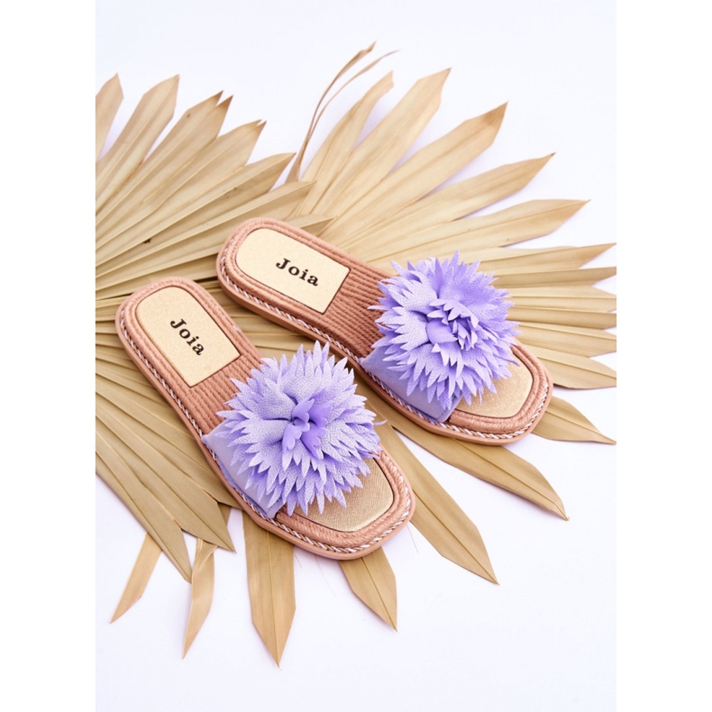 Step in style Sandalia Chanclas Modelo Giorgia LS-118 Violeta - Pisa con estilo púrpura 2