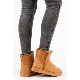 Botas de nieve de ante Kylie marrón 1