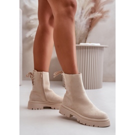Step in style Botas Modelo Lakyta NS273P Beige - Paso con estilo 3