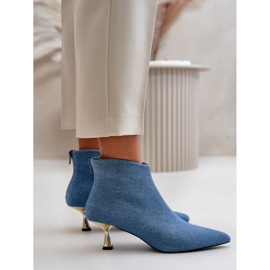 Step in style Botas Modelo Terlena GP14 Azul - Paso con estilo 3