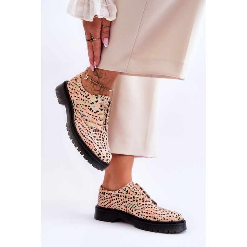 Step in style Zapatos Oxford Modelo Maciejka 04087-18 Naranja/Negro - Paso con estilo 1