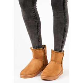Botas de nieve de ante Kylie marrón 7