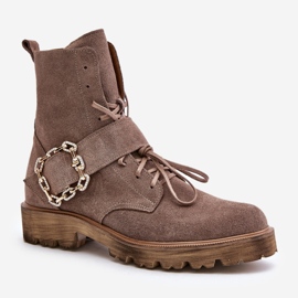 Step in style Botas Modelo Zazoo 2951/037 Beige Oscuro - Pisa con estilo 2