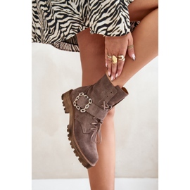Step in style Botas Modelo Zazoo 2951/037 Beige Oscuro - Pisa con estilo 3
