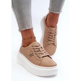 Step in style Zapatillas Deportivas Modelo Pernalia Y138-63 Marrón - Pisa con estilo 3