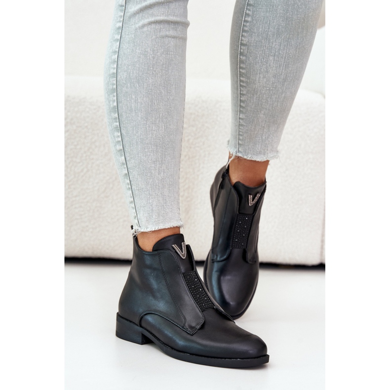 Step in style Botas Modelo S.Barski HY42-119 Negro - Paso con estilo 1