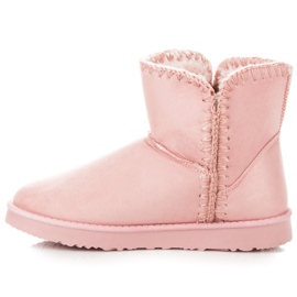 Botas de nieve de ante KYLIE rosado 4
