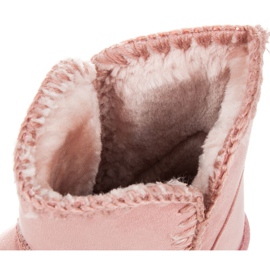 Botas de nieve de ante KYLIE rosado 6